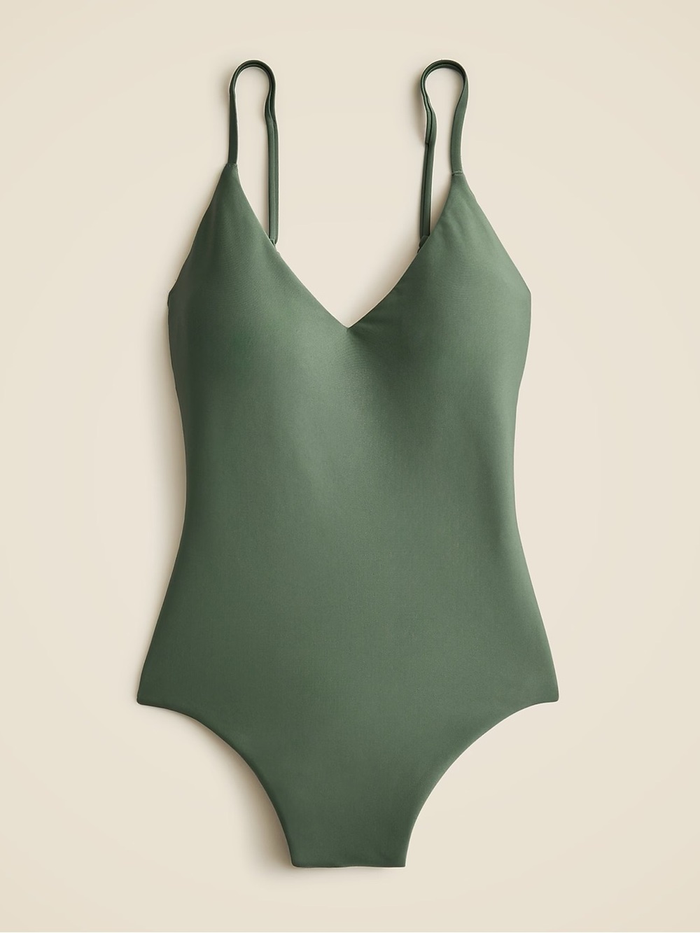 J. Crew Lana one-piece in Classic Sculpt™ Simply Sage